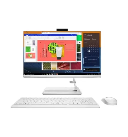 Computer All-in-One Lenovo IdeaCentre 3 24ALC6, 23,8", AMD Ryzen 3 5300U, 8GB/256GB, Windows 11 Pro, Alb