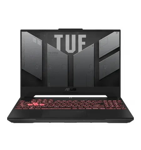 Laptop Gaming 15,6" ASUS TUF Gaming A15 FA507RR, Jaeger Gray, AMD Ryzen 7 6800H, 16GB/512GB, Fara SO