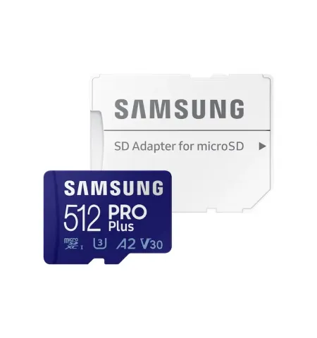 Карта памяти Samsung EVO Plus MicroSDXC, 512Гб (MB-MD512KA/KR)