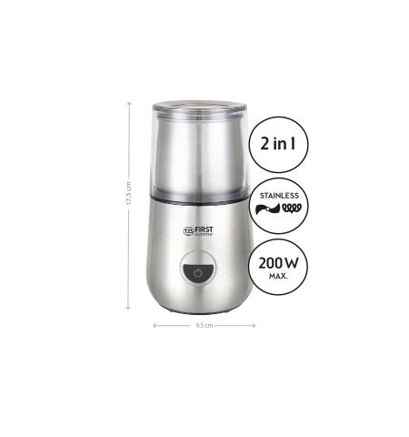 Кофемолка- капучинатор First FA-5486-1 200W