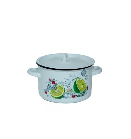 Кастрюля цилиндр. 1,5L декор 1с15с/1-нс