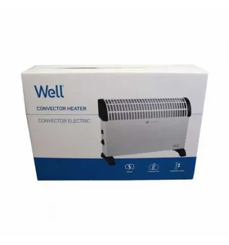 Электрический конвектор WELL HTR-CNV02-2000-WL Электрический конвектор WELL HTR-CNV02-2000-WL