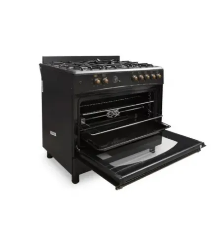 Кухонная плита Zanetti Z9420 E Retro Black Premium Кухонная плита Zanetti Z9420 E Retro Black Premium