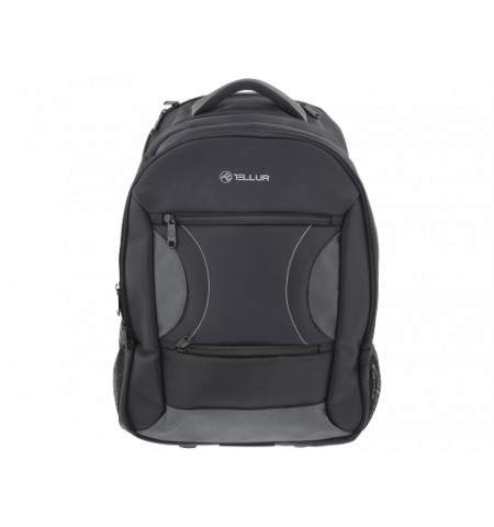 Rucsac-Laptop, Troller, Carry, USB charging port 15.6", Tellur Black  TLL611272