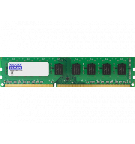 4GB DDR3-1333  GOODRAM, PC10600, CL9 SR  GR1333D364L9S/4G