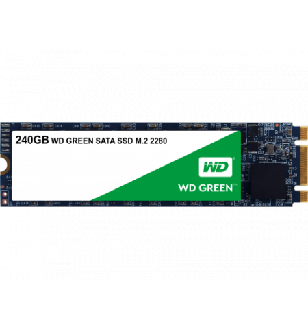 M.2  SSD 240GB  Western Digital Green , Type 2280 , "WDS240G2G0B"