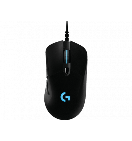 Logitech Gaming Mouse G403 Hero 16 000 dpi, Mechanical Button Tensioning System, 6 programmable buttons, Optional 10-gram weight, Lightsync RGB, Braid