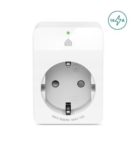 Priza WiFi TP-LINK  Kasa Smart Plug Slim KP105(EU), max. load 16A, 2,4GHz, CE RoHS, Android 5.0 or higher, iOS 10 or higher