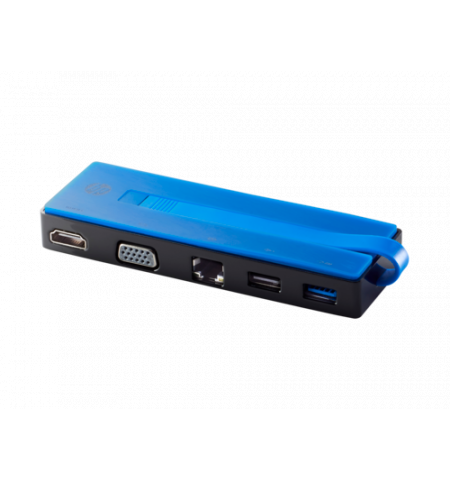HP USB-C Travel Dock, HDMI, VGA, RJ45, 2xUSB