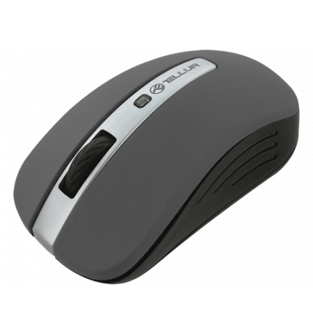 Mouse Basic Wireless, LED, Tellur Dark Grey TLL491081