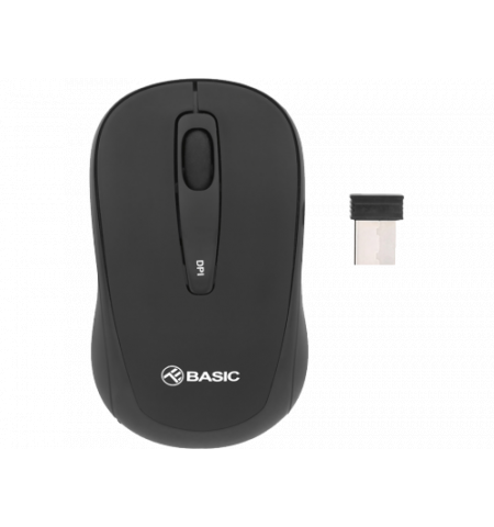 Mouse Basic Wireless, mini, Tellur Black  TLL491001