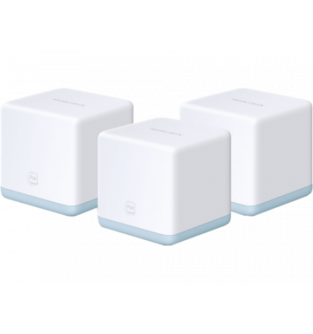 MERCUSYS Halo S12(3-pack) AC1200 MU-MIMO, Dual-Band Smart Home Mesh Wi-Fi System