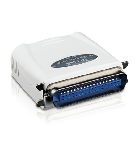 Single parallel port fast ethernet Print Server, supports E-mail Alert, Internet Printing Protocol (IPP) SMB and  POST (Power On Self Test), print job