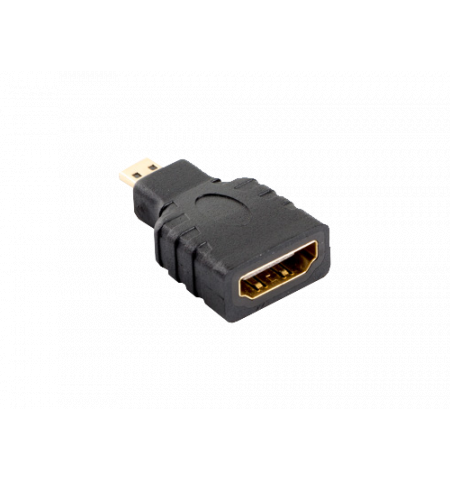 Adapter HDMI F to micro HDMI M  LANBERG AD-0015-BK