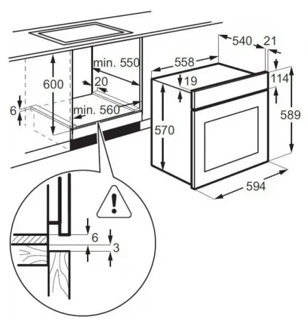 Электрический духовой шкаф Electrolux EZB3400AOX Электрический духовой шкаф Electrolux EZB3400AOX