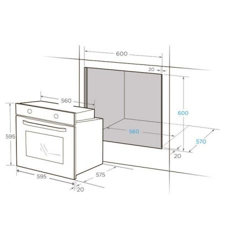 Духовка электрическая Midea MO 581DB RI-B (Ivory) Духовка электрическая Midea MO 581DB RI-B (Ivory)