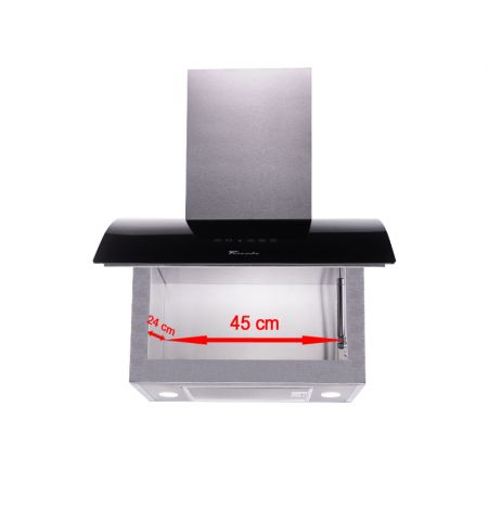 Вытяжка Tornado CORUS 1100(60) BL LED, Black Вытяжка Tornado CORUS 1100(60) BL LED, Black