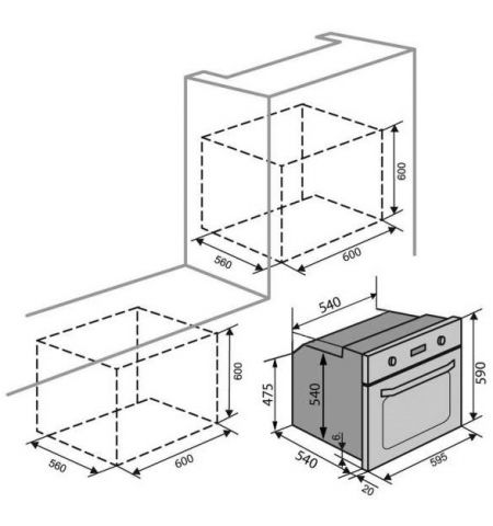 Духовка электрическая Tornado TRC-6MRU Clock 900 IV (Beige) Духовка электрическая Tornado TRC-6MRU Clock 900 IV (Beige)
