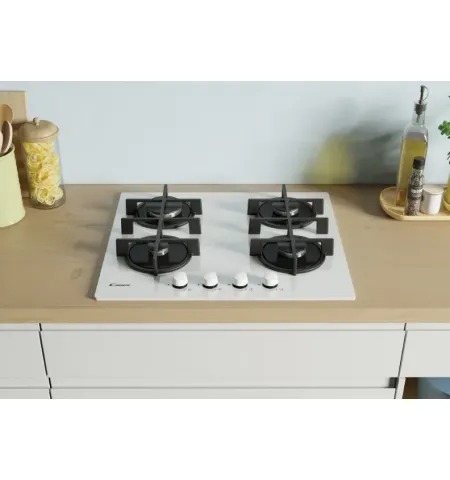 Встраиваемая газовая варочная панель CANDY CVG6WW Встраиваемая газовая варочная панель CANDY CVG6WW