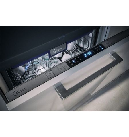 Посудомойка встраиваемая Midea MID60S970 (Silver/White)