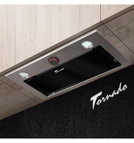 Вытяжка Tornado MODUL GLASS 750(60) IX LED, Inox/Glass