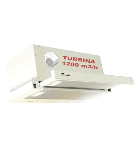 Вытяжка Tornado STORM 1200(60) LED BEJ, Beige