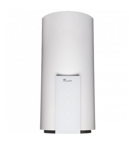 Вытяжка ОСТРОВНАЯ  TUBE ISLAND 1200 (40) LED WH Tornado Hota Цилиндрическая, островная.Цвет-белый. Мощность 1200м3.Освещение LED, Польша