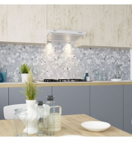 Вытяжка козырьковая Tornado BONA 10 (60) WH LED White (380 м?/ч) Вытяжка козырьковая Tornado BONA 10 (60) WH LED White (380 м?/ч)