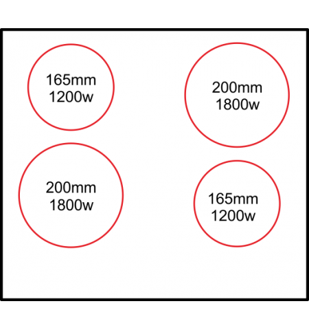 Панель электрическая Tornado GTR-604NN Black