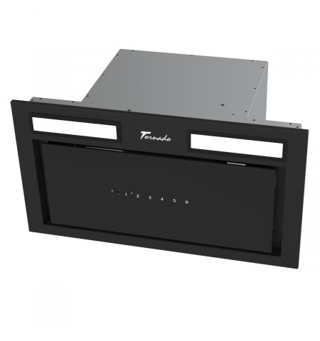 Вытяжка полновстраиваемая Tornado Modul Touch Free 800(52) BL LED Black (800 м?/ч)