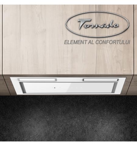 Вытяжка полновстраиваемая Tornado MODUL TOUCH FREE 800(52) LED WH White (800 м?/ч) Вытяжка полновстраиваемая Tornado MODUL TOUCH FREE 800(52) LED WH White (800 м?/ч)