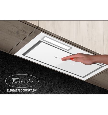 Вытяжка полновстраиваемая Tornado MODUL TOUCH FREE 800(52) LED WH White (800 м?/ч) Вытяжка полновстраиваемая Tornado MODUL TOUCH FREE 800(52) LED WH White (800 м?/ч)