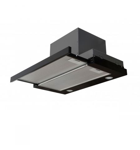 Вытяжка полновстраиваемая Tornado SOLANO 860(60) BL LED Black (860 м?/ч)