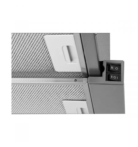 Вытяжка полновстраиваемая Tornado SOLANO 860(60) IX LED Inox (860 м?/ч)