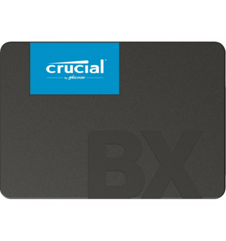 2.5" SSD 240GB  CRUCIAL BX500, SATAIII, Read: 540 MB/s, Write: 500 MB/s, NAND TLC 3D  CT240BX500SSD1