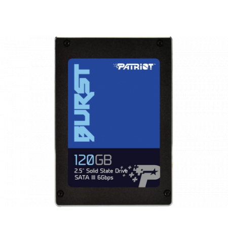 2.5" SSD 120GB  PATRIOT Burst, SATAIII, Read: 560 MB/s, Write: 540 MB/s  PBU120GS25SSDR