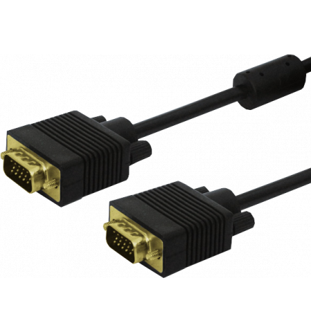 Cable VGA  M/M  15m  HD15M/HD15M, SAVIO CL-52