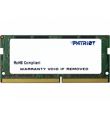 16GB DDR4-2400 SODIMM  Patriot, PC19200, CL17, 1.2V  PSD416G240081S