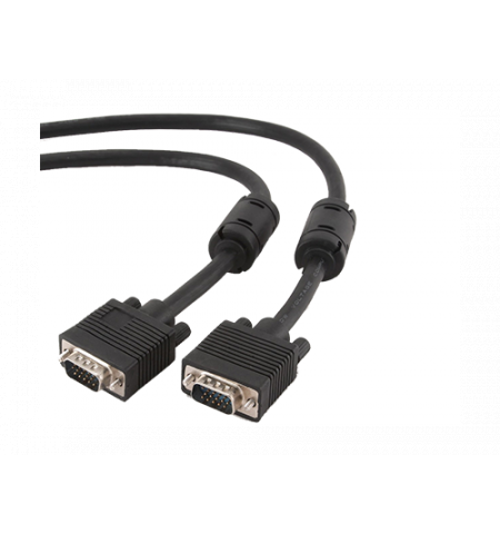 Cable VGA  M/M  15m  HD15M/HD15M, GEMBIRD  CC-PPVGA-15M-B