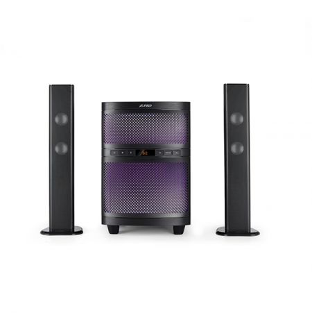 Speakers 2.1  F&D T-200X, 70W (35W + 2x17,5W)  Bluetooth 4.0, USB, FM Tuner, Multi-Color LED Light,  Bass&treble controls, Remote control