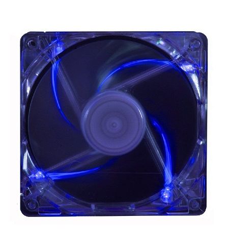 120mm Case Fan - XILENCE XPF120.TBL Fan, Blue LED, 120x120x25mm,