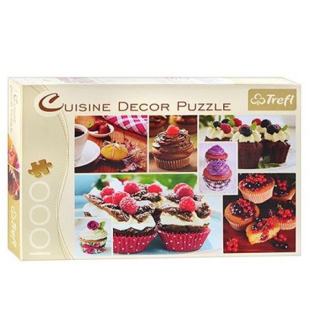 10360 Trefl Puzzles - "1000" - Muffins / Trefl 10360 Trefl Puzzles - "1000" - Muffins / Trefl