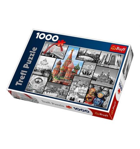 10380 Trefl Puzzles - "1000" - Moscow - collage / Trefl 10380 Trefl Puzzles - "1000" - Moscow - collage / Trefl
