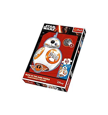 14618 Trefl Puzzles-"60 Glow in the Dark" - BB-8 is coming/Star Wars 14618 Trefl Puzzles-"60 Glow in the Dark" - BB-8 is coming/Star Wars