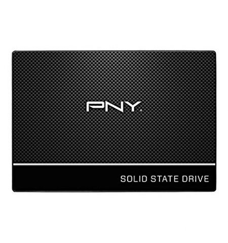 2.5" SSD 240GB  PNY CS900, SATAIII, Sequential Reads: 535 MB/s, Sequential Writes: 500 MB/s, Maximum Random 4k: Read: 86,000 IOPS / Write: 80,000 IOPS, Thickness- 7mm, Controller Phison PS3111-S11, 3D NAND TLC