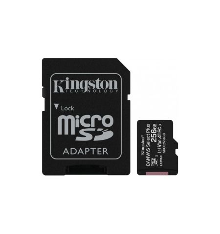 Карта памяти Kingston Canvas Select Plus microSD 256GB