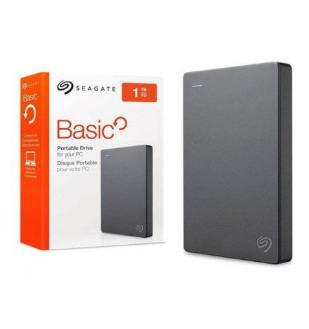 2.5" External HDD 2.0TB (USB3.0) Seagate "Basic", Gray, Durable 2.5" External HDD 2.0TB (USB3.0) Seagate "Basic", Gray, Durable