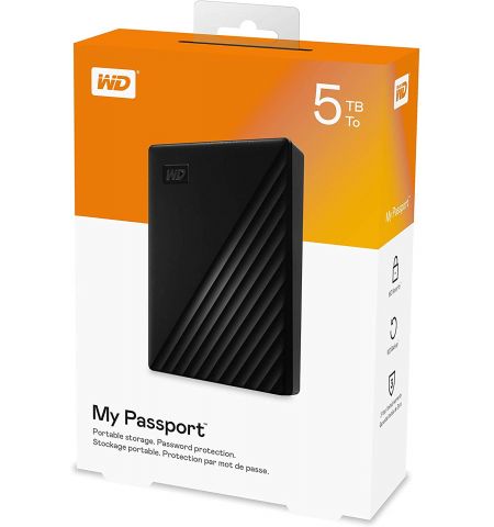 2.5" External HDD 5.0TB (USB3.0) Western Digital "My Passport", 2.5" External HDD 5.0TB (USB3.0) Western Digital "My Passport",