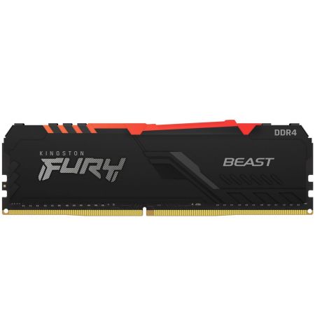 16GB DDR4-3600 Kingston FURY® Beast DDR4 RGB, PC28800, CL18, 1.35V,