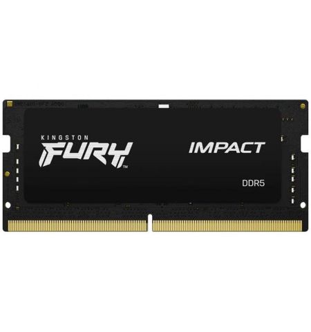 16GB DDR5-4800 SODIMM Kingston FURY® Impact DDR5, PC38400, CL38,